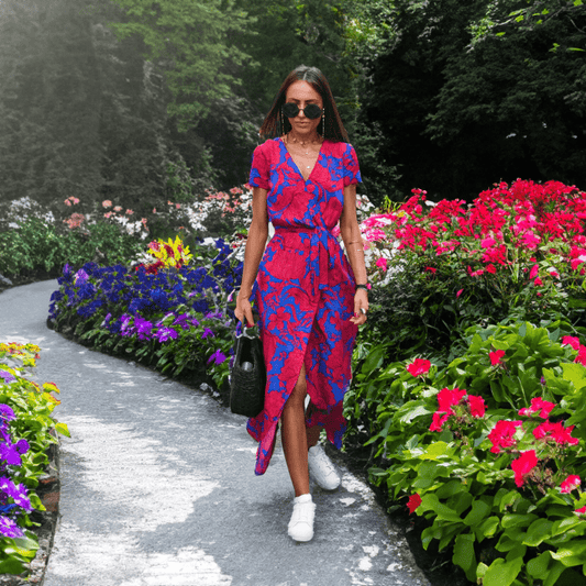 Zomerjurk Vrouwelijk Jurk met Bloemenprint - Mode Vibes