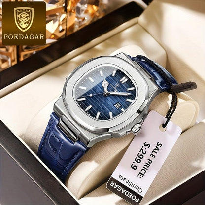 Herenhorloge Luxe Lederen Band Automatisch
