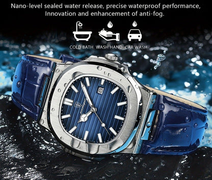 Herenhorloge Luxe Lederen Band Automatisch