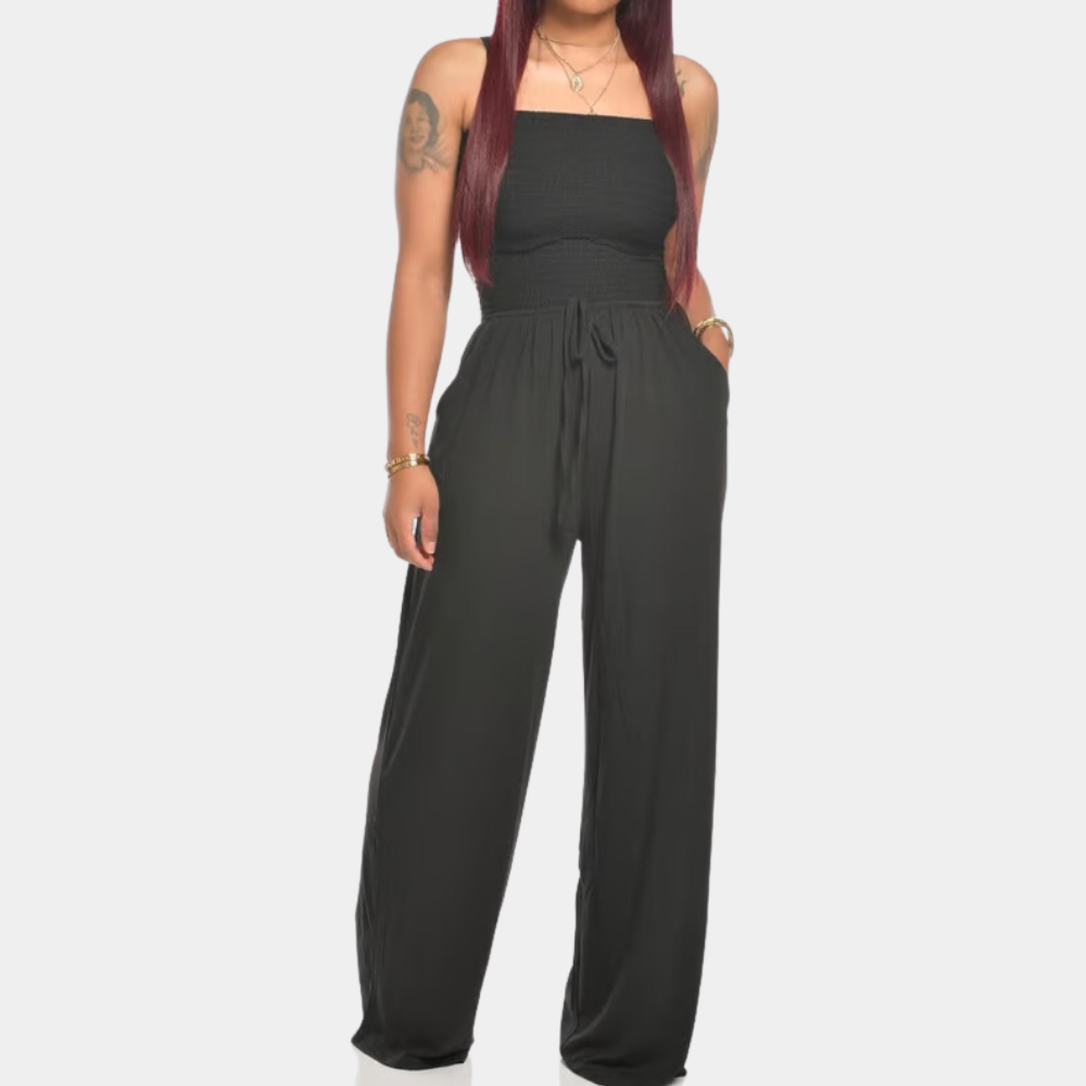 Dames Jumpsuit Bandeau Halslijn Zomerjurk