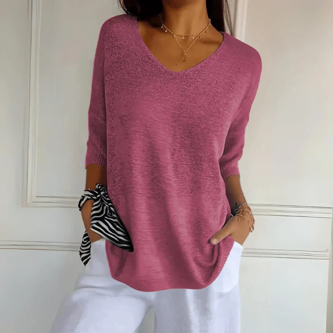 Bianca | Top elegante e rilassato