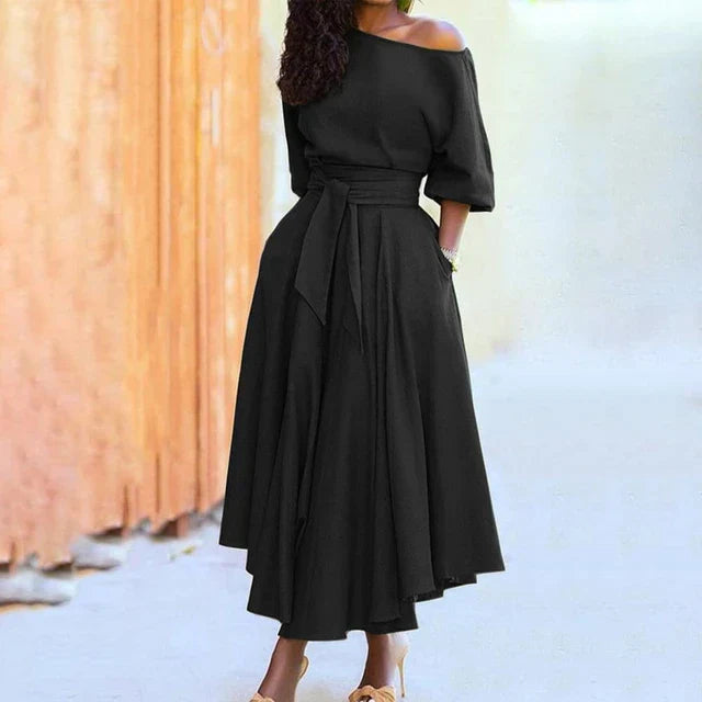 Elegante Splitjurk voor Vrouw Zomerjurk - Mode Vibes