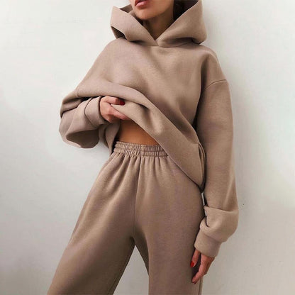 Lotte Joggingset Oversized Zacht en Comfortabel - Mode Vibes