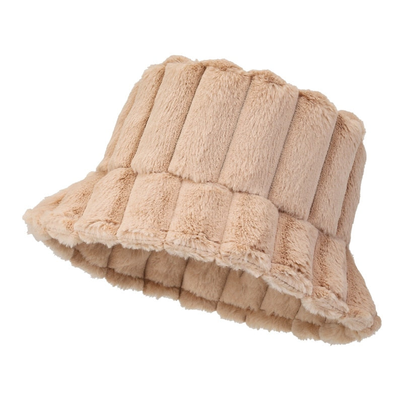 Warme Bucket Hat Stijlvolle Hoed voor Dames - Mode Vibes