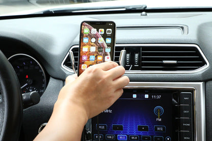 Automatische Telefoonhouder met Draadloze Oplader en Sterke Grip
