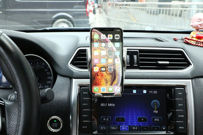 Automatische Telefoonhouder met Draadloze Oplader en Sterke Grip