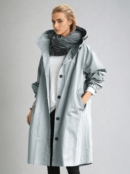 Klassieke Trenchcoat Stijlvol Waterdicht