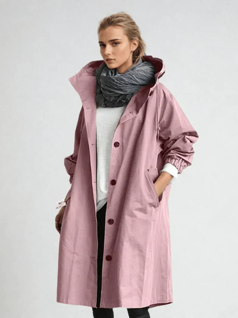 Dames Regenjas Waterdicht Licht en Elegante Snit - Mode Vibes