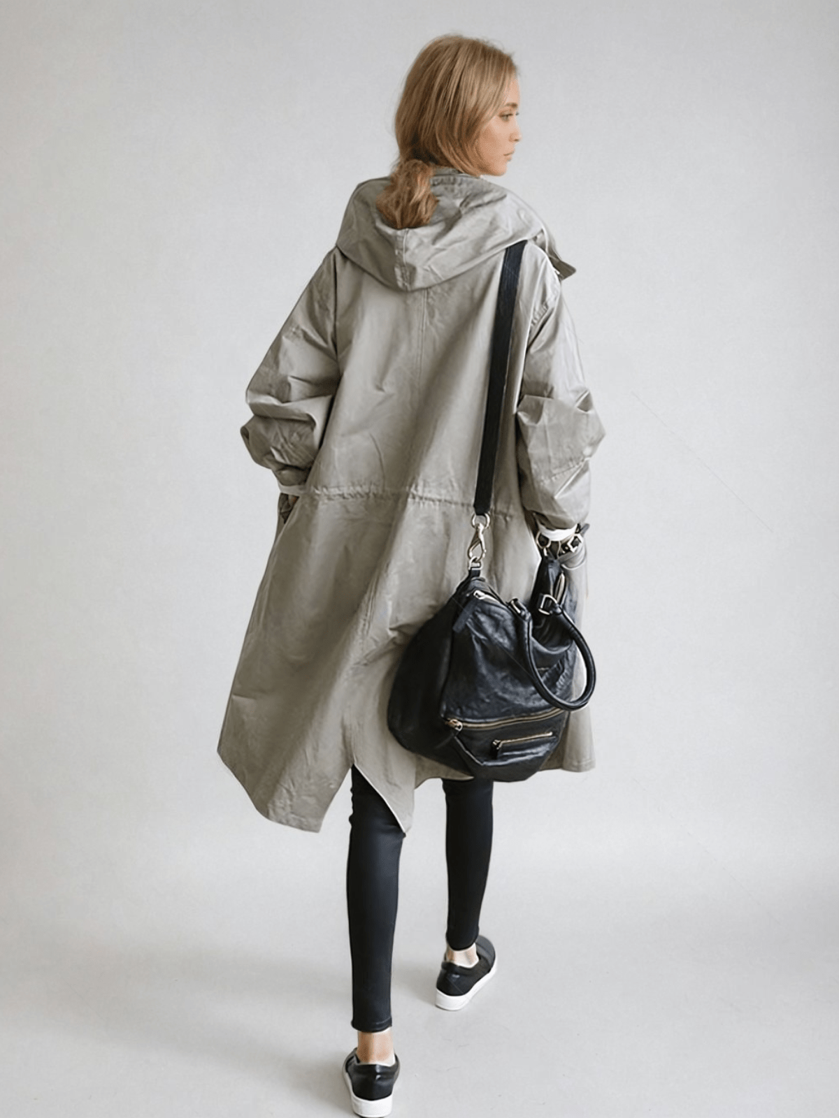 Klassieke Trenchcoat Stijlvol Waterdicht