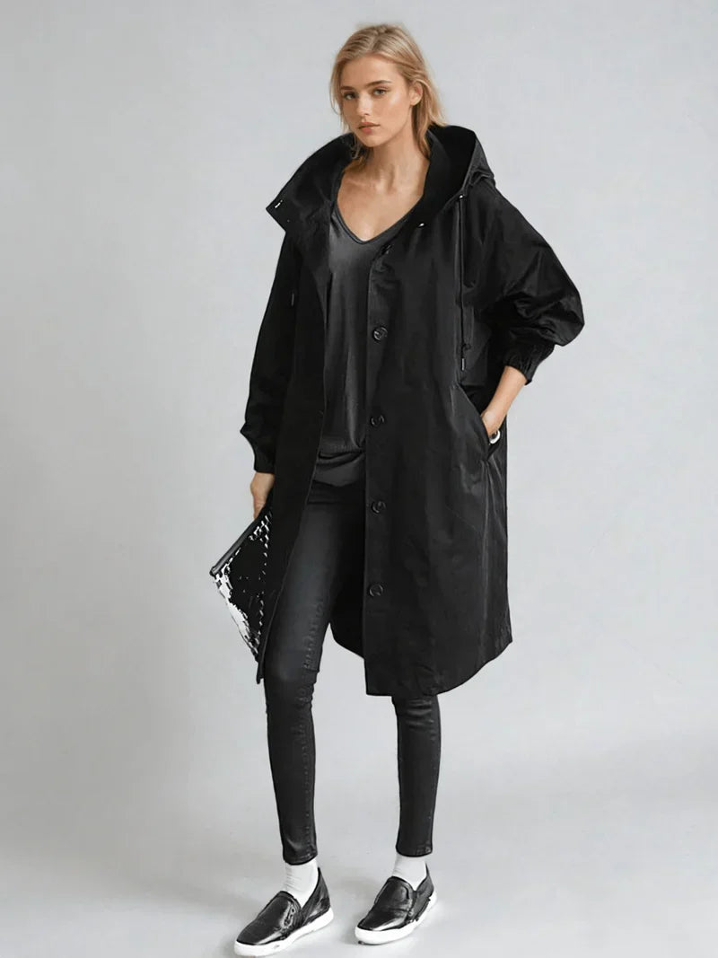 Dames Regenjas Waterdicht Licht en Elegante Snit