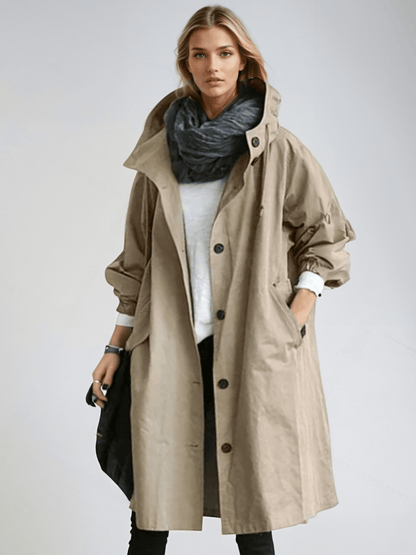 Klassieke Trenchcoat Stijlvol Waterdicht