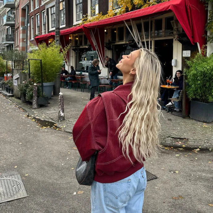 Oversized jas van EcoChic