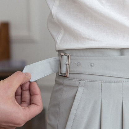 Heren Broek Casual met Gesp voor Dagelijks Gebruik