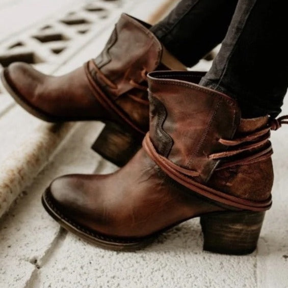 Vrouwen Leren Laarzen Nieuw Mode Schoenen