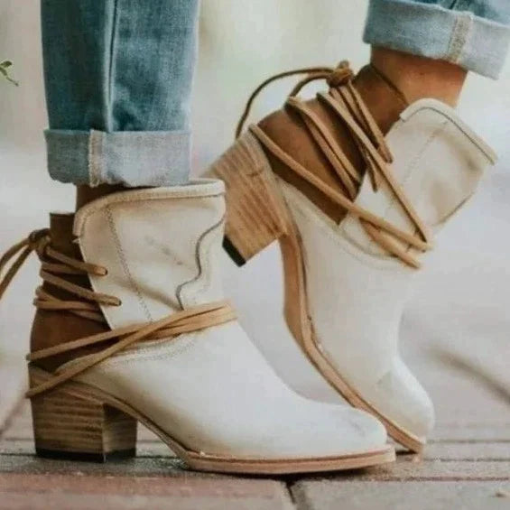 Vrouwen Leren Laarzen Nieuw Mode Schoenen - Mode Vibes