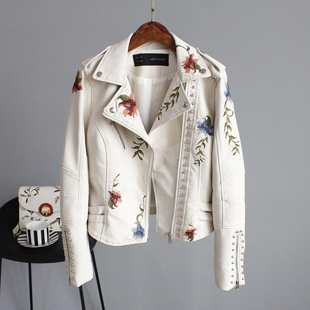 Vrouwenjack Bloemenprint Damejas - Mode Vibes