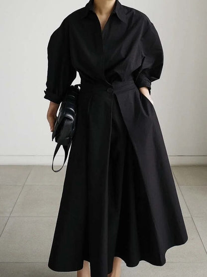 Maxi Jurk Maggie Lange Stijlvolle Vrouwenjurk Charmant - Mode Vibes