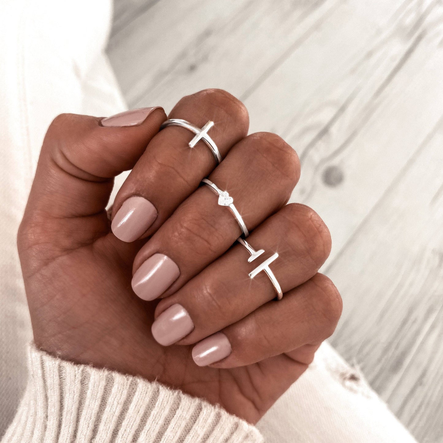 Verstelbare Open Ring voor Vrouw en Man