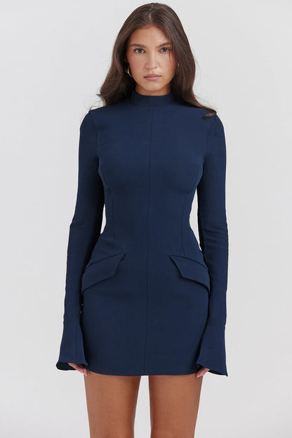 Elegante Jurk Isolde Klassieke Pasvorm voor Vrouw - Mode Vibes