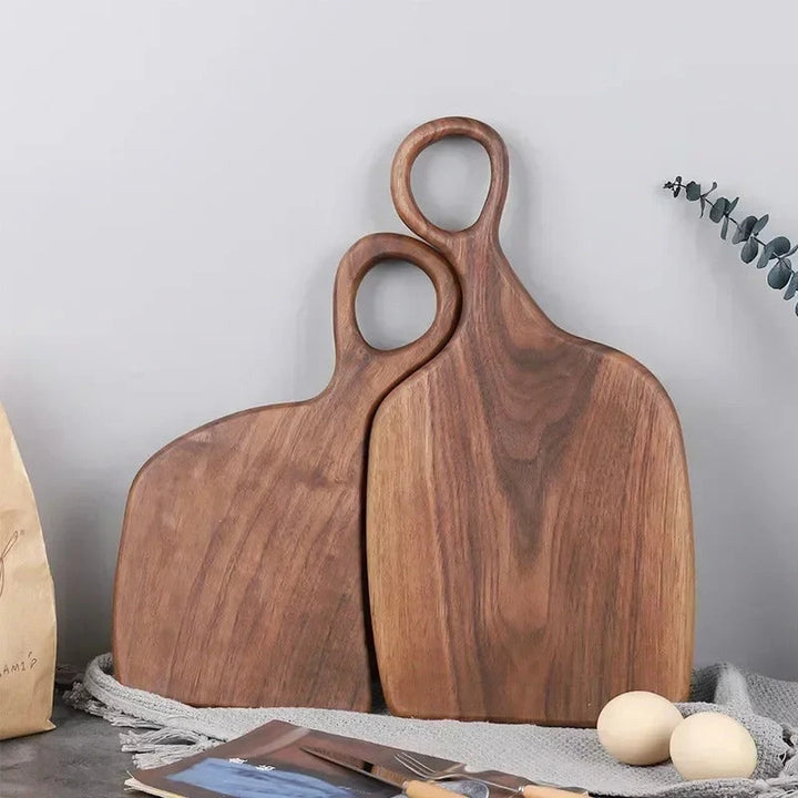 Houten Snijplanken 2-Pack Walnoot Hout Geschikt voor Keuken - Mode Vibes