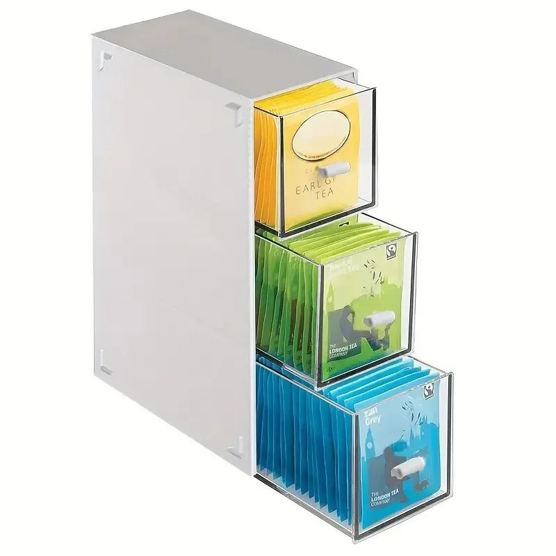 Keuken Organizer met Lade - Theeopberg Livvy - Mode Vibes