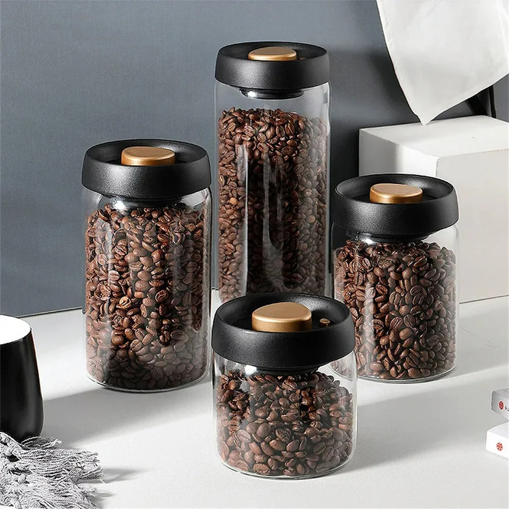 Koffieboon Opbergpot Luchtdicht Fris Bewaren - Mode Vibes