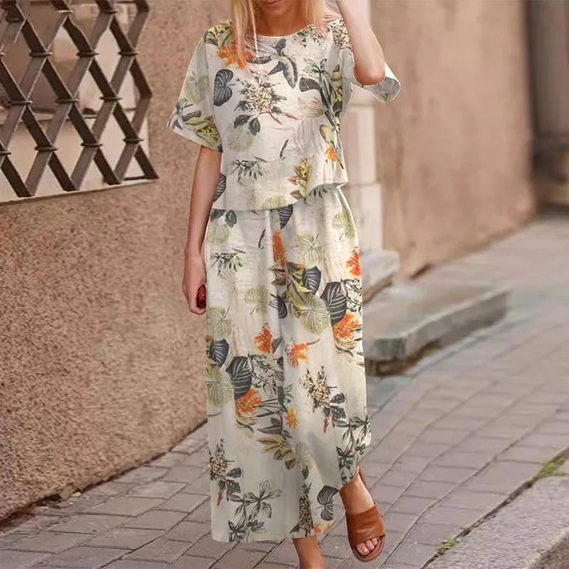 Sarah | Set maglione e gonna estivi