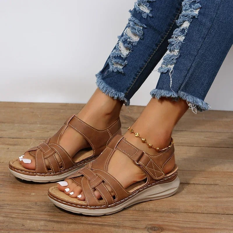 Vanessa | Sandals Pelle Ortopedica, Eleganti e Comodi
