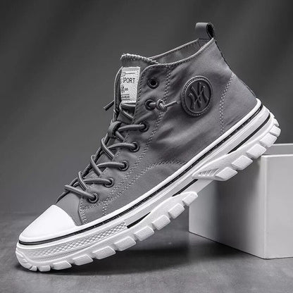 Heren Canvas Sneakers Urban Stijl Viktor - Mode Vibes