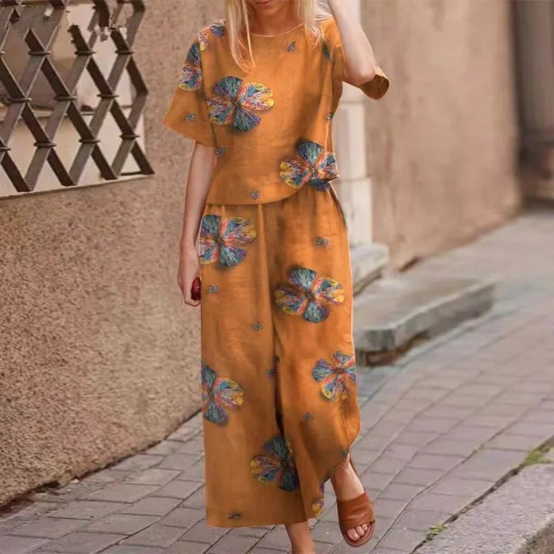 Sarah | Set maglione e gonna estivi
