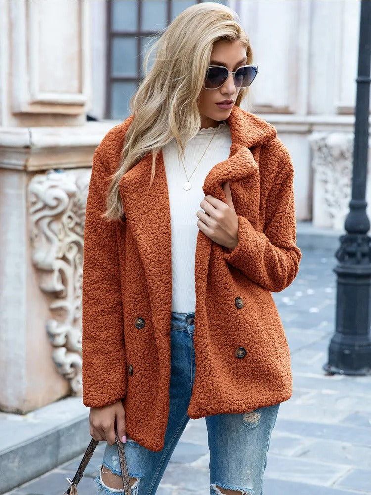 Teddy Jas Stijlvol Warm Bruin