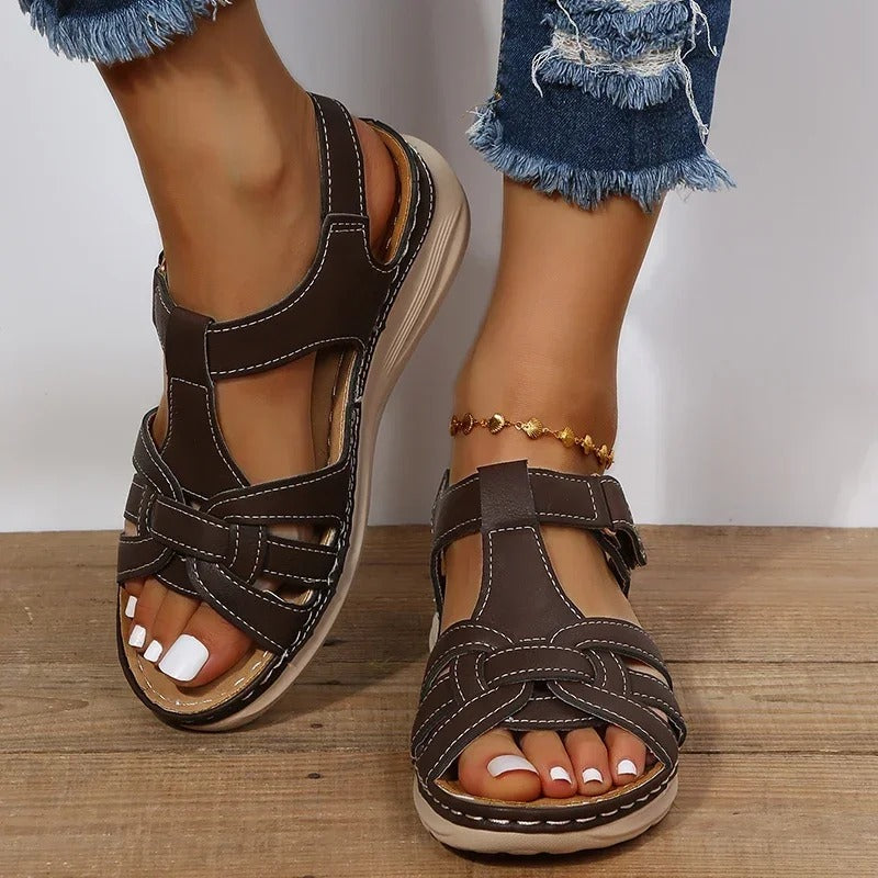 Vanessa | Sandals Pelle Ortopedica, Eleganti e Comodi