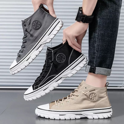 Heren Canvas Sneakers Urban Stijl Viktor