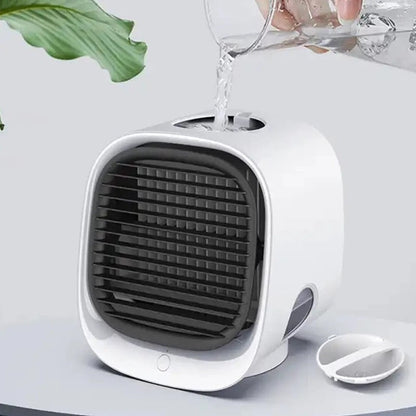 Compacte Airco en Luchtbevochtiger 2-in-1 voor Thuis en Kantoor