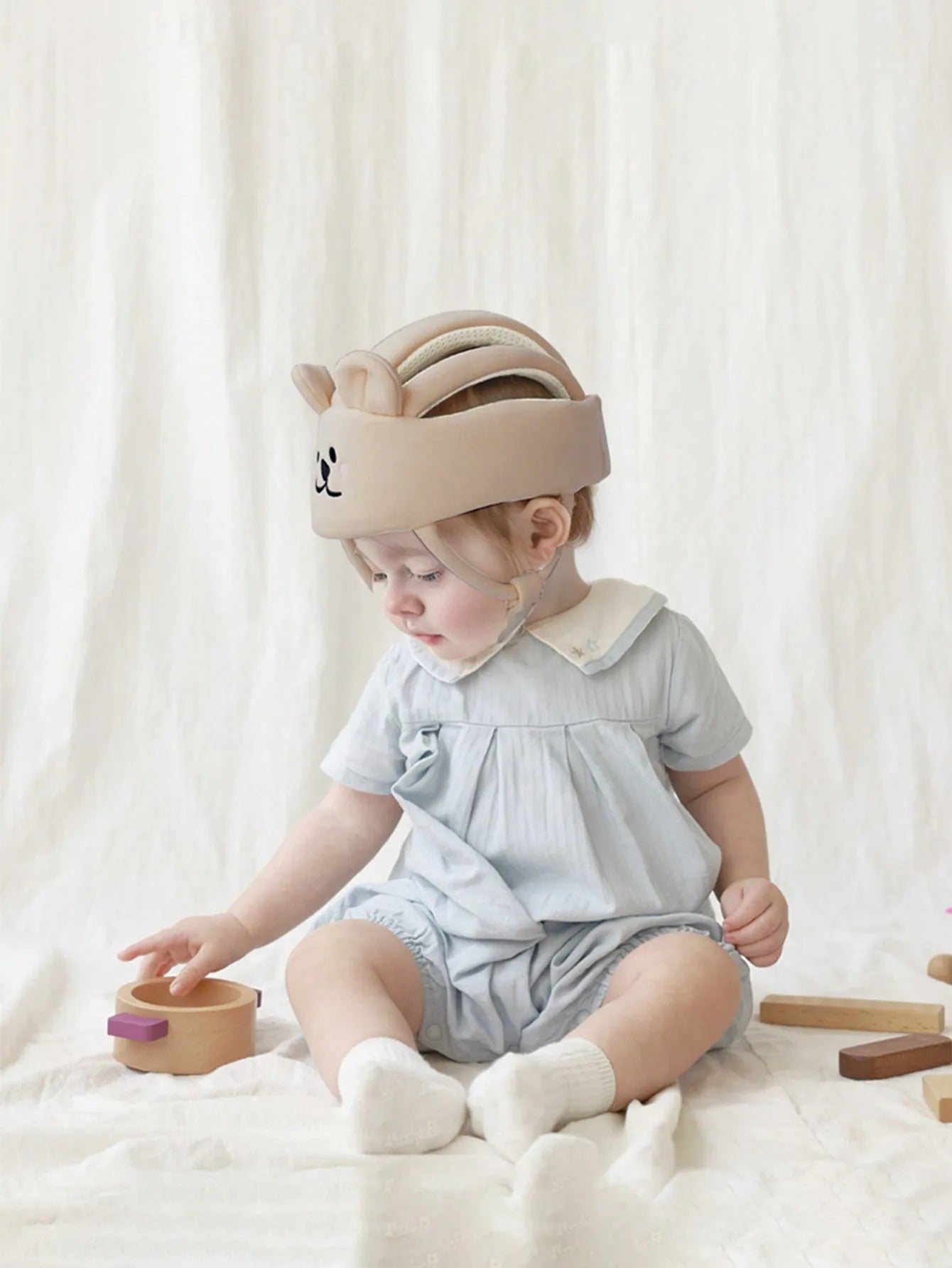 Kinder Beschermhelm Teddy Cap voor Fiets en Skateboard