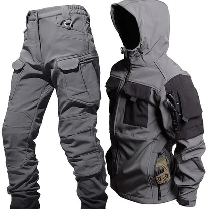 Ultiem Outdoor Set voor Heren – Wind- & Waterdicht Softshell