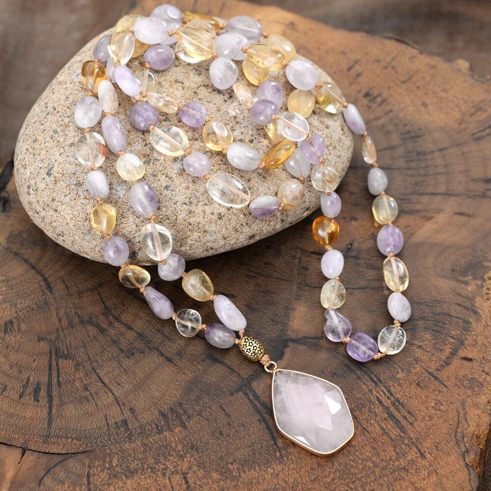 Mala Ketting met Edelsteen voor Meditatie en Rust - Mode Vibes