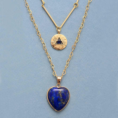 Ketting Lapis Beschermend Edelsteen Sieraad