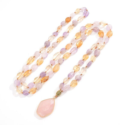 Mala Ketting met Edelsteen voor Meditatie en Rust