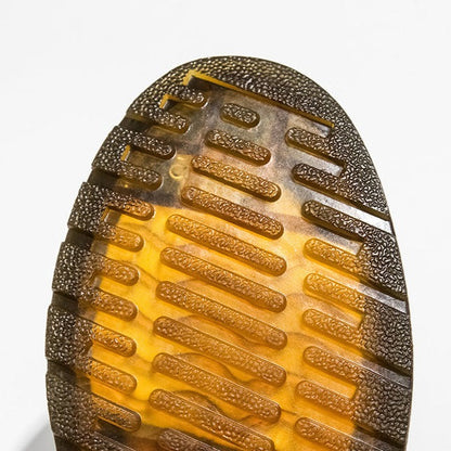 Heren Veterschoenen Casual Leer Zwarte Milo