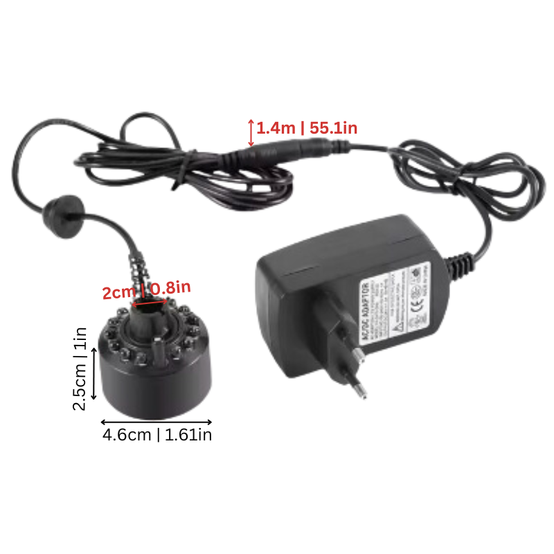 LED Nevelmachine Ultrasoon voor Thuis en Feesten