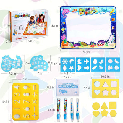 Tekenmat voor Kinderen met Waterverf Aqua Art