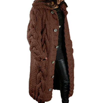 Herfst Trenchcoat voor Dames – Stijlvolle Lange Jas met Zakdetails