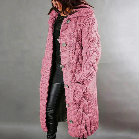 Herfst Trenchcoat voor Dames – Stijlvolle Lange Jas met Zakdetails