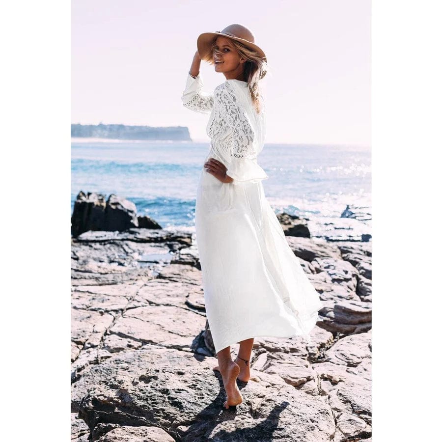Maxi Jurk Zomer Comfortabel Lange Jurk