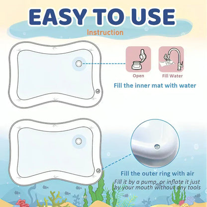 Kattenspeelmat met Waterfunctie voor Kattenvermaak