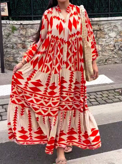 VELANORA | Dahlia - Luchtige Zomerjurk voor Vrouwen