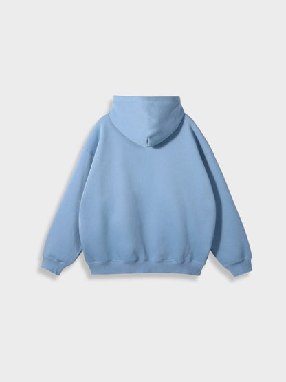 Lange Vest met Rits Oversized Stijl