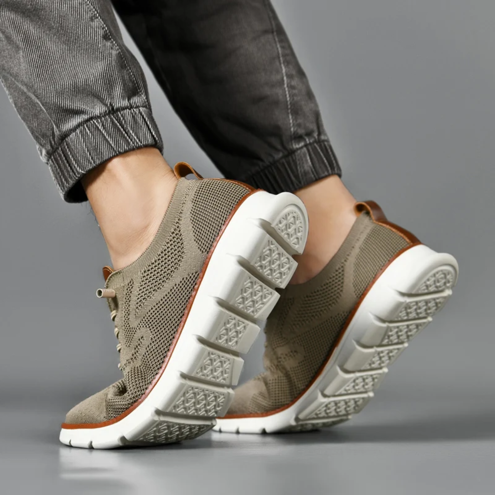 Comfortabele Gebreide Heren Sneakers Orthopedisch