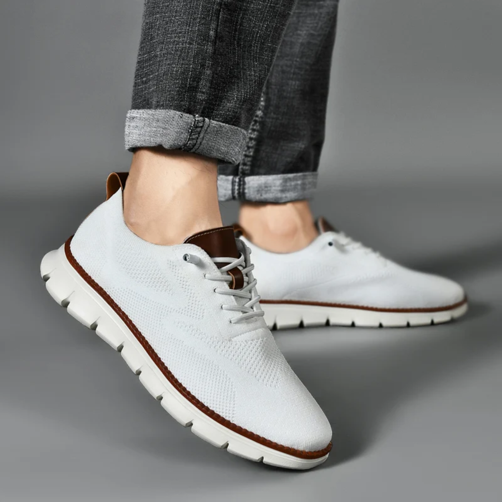 Comfortabele Gebreide Heren Sneakers Orthopedisch